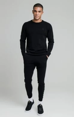 SikSilk Black Infinity Panelled Pant 10 SikSilk Black Infinity Panelled Pant -Style Zone Shop SS 18835 4