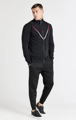 SikSilk Black Fade Quarter Zip Funnel -Style Zone Shop SS 18862 3 631ac3eb d6e5 49dd b181 f1577d2d6af2