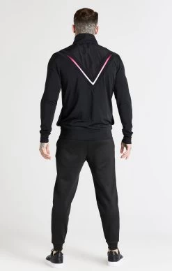SikSilk Black Fade Quarter Zip Funnel -Style Zone Shop SS 18862 5 866fa394 2fc0 4e52 b89f 3b0178fc2275