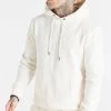 SikSilk Ecru Half And Half Overhead Hoodie -Style Zone Shop SS 18874 1A