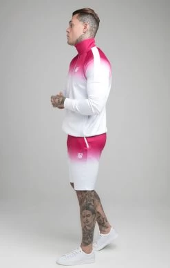 SikSilk Pink Fade Zip-Thru Track Top -Style Zone Shop SS 19088 SS 19090 004 bbec8825 3c71 4560 aa19 6465f8da5f36