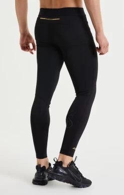 SikSilk Rapid Compression Pants – Black -Style Zone Shop SS 19249 3
