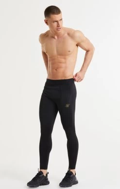 SikSilk Rapid Compression Pants – Black -Style Zone Shop SS 19249 4