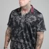 SikSilk Black Hawaii Resort Shirt 2 SikSilk Black Hawaii Resort Shirt -Style Zone Shop SS 19299 1