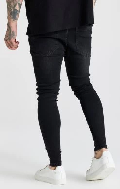 SikSilk Black Washed Essential Skinny Jean -Style Zone Shop SS 19349 4