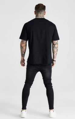 SikSilk Black Washed Essential Skinny Jean -Style Zone Shop SS 19349 5