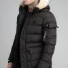 SikSilk Black Expedition Parka -Style Zone Shop SS 19776 1 852a9d24 7980 450f 85a5 9ff1a0c60ffd