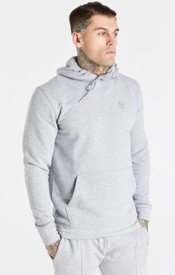 SikSilk Grey Smart Hoodie