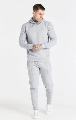 SikSilk Grey Smart Hoodie -Style Zone Shop SS 19866 3 8a690ab8 687e 409b 987d b1840501201c