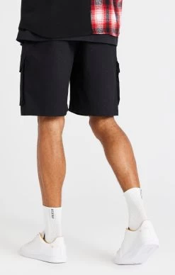 SikSilk Black Cargo Short -Style Zone Shop SS 19883 029 56543441 3063 417d bd70 dbc4a9c9b295