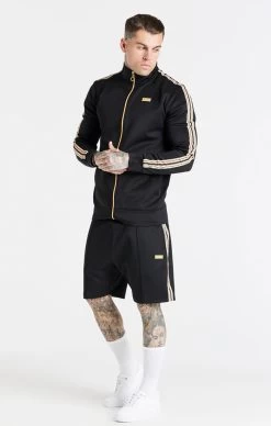 SikSilk Black Pleated Short -Style Zone Shop SS 19993 3