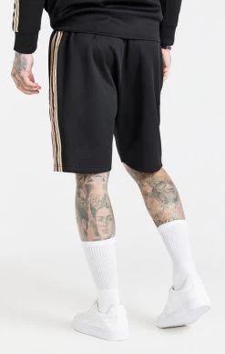 SikSilk Black Pleated Short -Style Zone Shop SS 19993 4