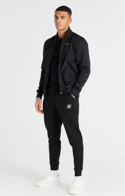 SikSilk Black Flight Bomber -Style Zone Shop SS 20028 001 0c150182 1353 4e54 b0ae 9141a965db15