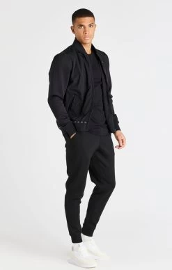 SikSilk Black Flight Bomber -Style Zone Shop SS 20028 006 a574e6c6 97a5 42f2 9ca3 612b527b8ea1