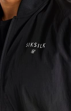 SikSilk Black Flight Bomber -Style Zone Shop SS 20028 015 6bc979dc 9ed5 477a aa41 fa2985e7a939