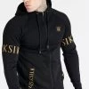 SikSilk Black Dynamic Zip Through Hoodie -Style Zone Shop SS 20092 1 web 54223056 837a 4bd2 b3c8 d64d3bf10d64