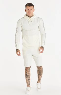 SikSilk Elevate Overhead Hoodie - Ecru -Style Zone Shop SS 20122 SS 20118 004