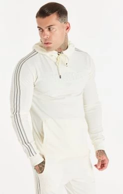 SikSilk Elevate Overhead Hoodie - Ecru