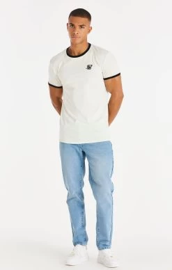 SikSilk Blue Straight Cut Denim -Style Zone Shop SS 20287 SS 22188 004