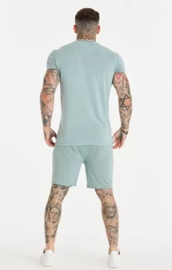 SikSilk Script Pleated Shorts - Teal -Style Zone Shop SS 20444 SS 20442 009 c21c807f 1686 4068 8bb0 0a89d7b21e5d