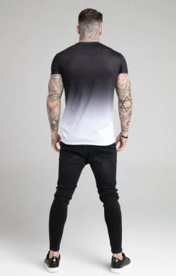 SikSilk Black Fade T-Shirt -Style Zone Shop SS 20479 5 ca027349 49f7 46d4 9ffb fdc0b5a4e55a