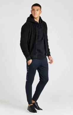 SikSilk Black Reflective Bomber Jacket -Style Zone Shop SS 20612 006 32468889 c4d5 4544 a3bd 8aa1f9e59fd6