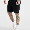 SikSilk Black Sports Carrier Shorts -Style Zone Shop SS 20647 1