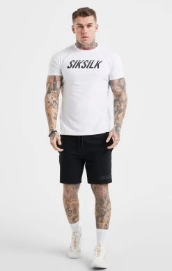 SikSilk Black Sports Carrier Shorts -Style Zone Shop SS 20647 3A