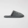 SikSilk Grey Slipper With Embroidered Logo -Style Zone Shop SS 20680 01 48f45a9e 80af 4216 9d33 f6dab78baee4
