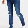 SikSilk Blue Distressed Slim Fit Jean -Style Zone Shop SS 20868 024 5d7ed097 5958 40b4 ab2f 70698c5e83f8
