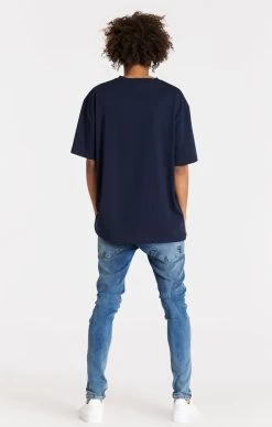 SikSilk Light Blue Distressed Slim Fit Jean -Style Zone Shop SS 20870 013 05c90edd 37c4 4bcb 886b f12e13919f09
