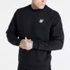 SikSilk Black Essential Crew Sweatshirt -Style Zone Shop SS 20952 1 4c66df7b 300b 42c1 a35c d757201155ee