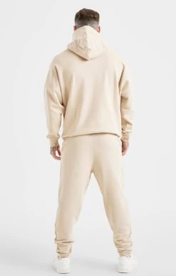 Messi X SikSilk Beige Logo Overhead Hoodie -Style Zone Shop SS 20985 5