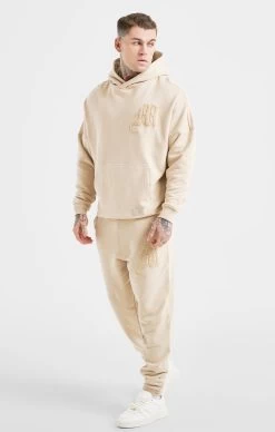 Messi X SikSilk Beige Logo Pant -Style Zone Shop SS 20988 3