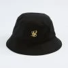SikSilk Black Embossed Logo Bucket Hat -Style Zone Shop SS 21149 1