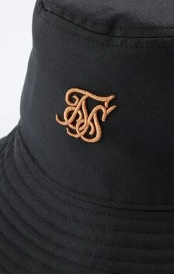 SikSilk Black Reverse Aop Bucket Hat -Style Zone Shop SS 21162 4 af7eb8ed a484 41d4 953e 4ed03a5b9976