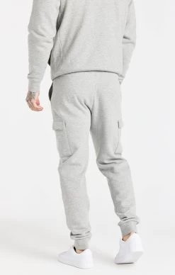SikSilk Grey Essential Cargo Fleece Jogger -Style Zone Shop SS 21328 010 3e14f689 316b 46db bd23 0a87fd41bb0e