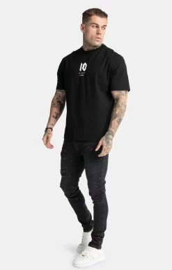 Messi X SikSilk Black Oversized T-Shirt -Style Zone Shop SS 21331 3 288f80d6 49d7 4f85 ad50 51432db1195c