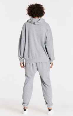 SikSilk Grey Relaxed Rib Pant -Style Zone Shop SS 21553 041 d984b153 6daa 4517 a037 f601538547b7