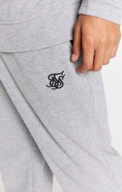 SikSilk Grey Relaxed Rib Pant -Style Zone Shop SS 21553 058 9aebc49e d53f 42a8 91b2 743e0ca64bb5