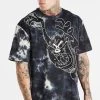 Space Jam X SikSilk Marble Wash Oversized Graphic Tee - Black & Ecru -Style Zone Shop SS 21585 SS 21605 0014 524560c3 c891 4b2a 98c7 1de8c710b88f