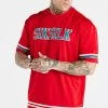 Red Green Space Jam X SikSilk Baseball T-Shirt -Style Zone Shop SS 21589 0010 2efa06b4 4cab 4dff b7ba 117bfe4f2e2c