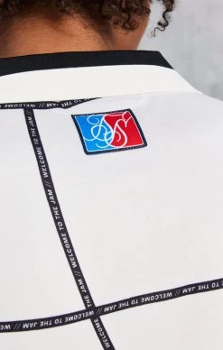 Ecru Space Jam X SikSilk Basketball Shirt -Style Zone Shop SS 21597 6