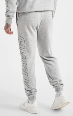 SikSilk Grey Marl Track Pant -Style Zone Shop SS 21625 4A