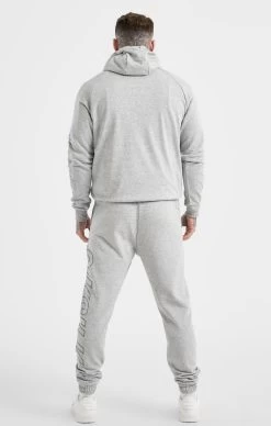 SikSilk Grey Marl Track Pant -Style Zone Shop SS 21625 5A