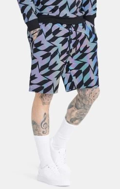 Messi X SikSilk Black Iridescent Short
