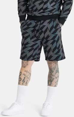 Messi X SikSilk Black Iridescent Short -Style Zone Shop SS 21775 4 278fdaef 718a 4bad 8552 65d067188afa
