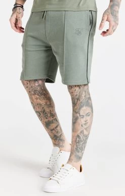 SikSilk Khaki Smart Short