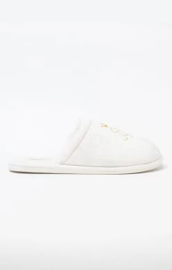 Messi X SikSilk White Slippers