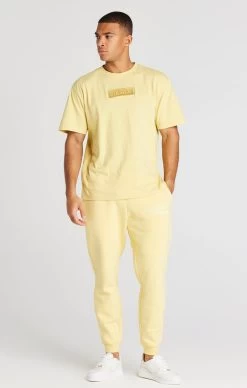 SikSilk Yellow Relaxed Fit Cuffed Jogger -Style Zone Shop SS 22088 20SS 22084 004 4a7168ed 35e4 460f b021 f63b82677c93